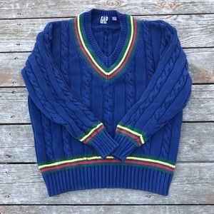 Vintage Gap cable knit sweater. Size Large